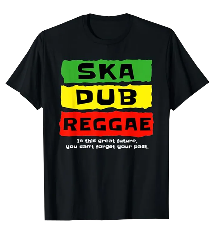 Ska, Dub & Reggae T-Shirt design.